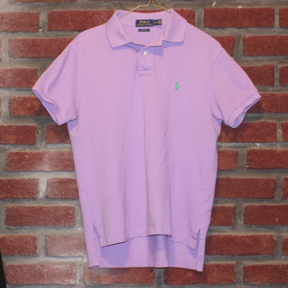 Men's Lavender Ralph Lauren Polo Shirt